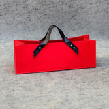 Elegant Wine Flannel Gift Bag (Single & Double)