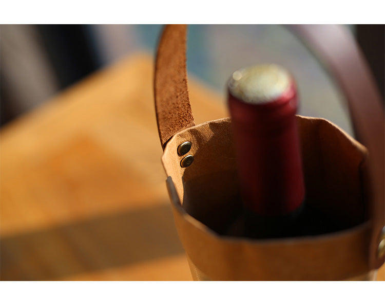 防水牛皮紙酒袋 (兩支) - Wine Passions ITALY 頂級意大利酒