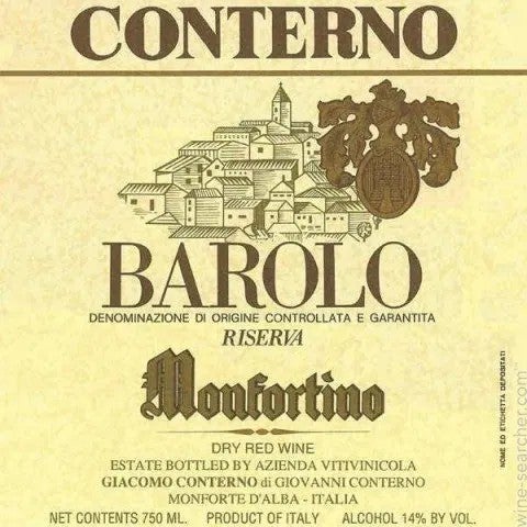 Giacomo Conterno Barolo Riserva Monfortino (Pre-order)