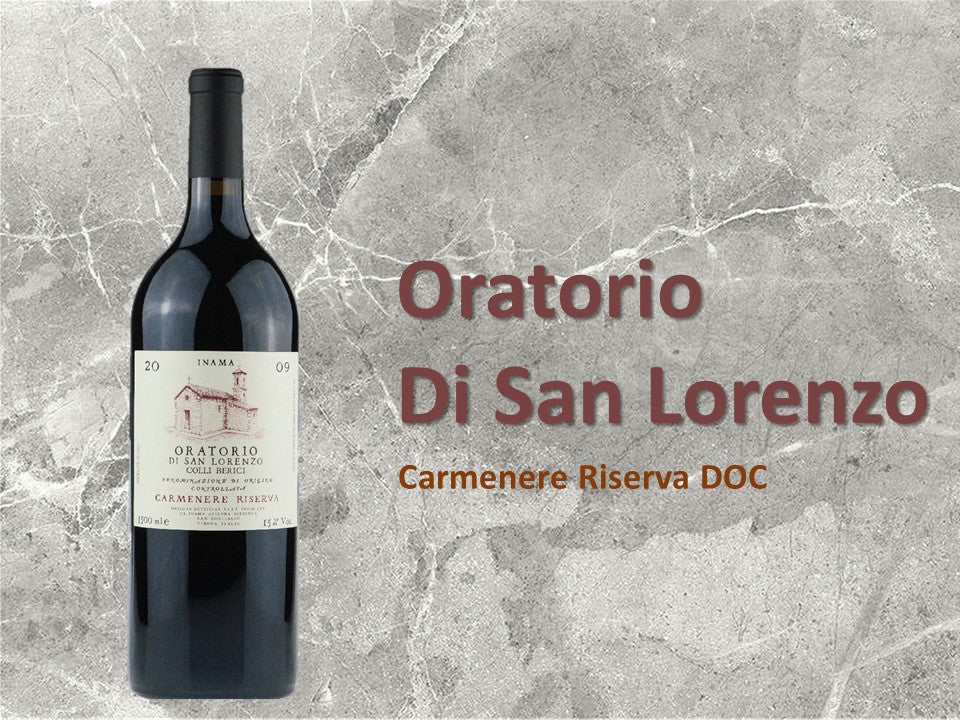 INAMA Oratorio Di San Lorenzo Carmenere Riserva DOC 2009