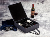Classic Wine Gift Box (Double) with 2 wine glasses