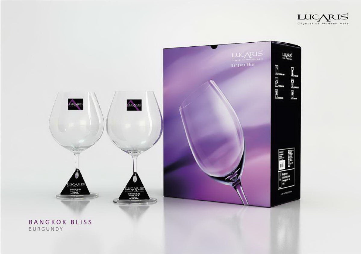【五星酒店專用】Lucaris 尊貴紅酒杯套裝 (2隻)︱Burgundy Glass (2pcs) - Wine Passions ITALY 頂級意大利酒