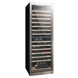 【20% OFF + $1500 Gift Voucher】Vintec Seamless Stainless Steel Series VWD154SSA-X Double temperature zone wine cabinet (138 bottles) licensed in Hong Kong