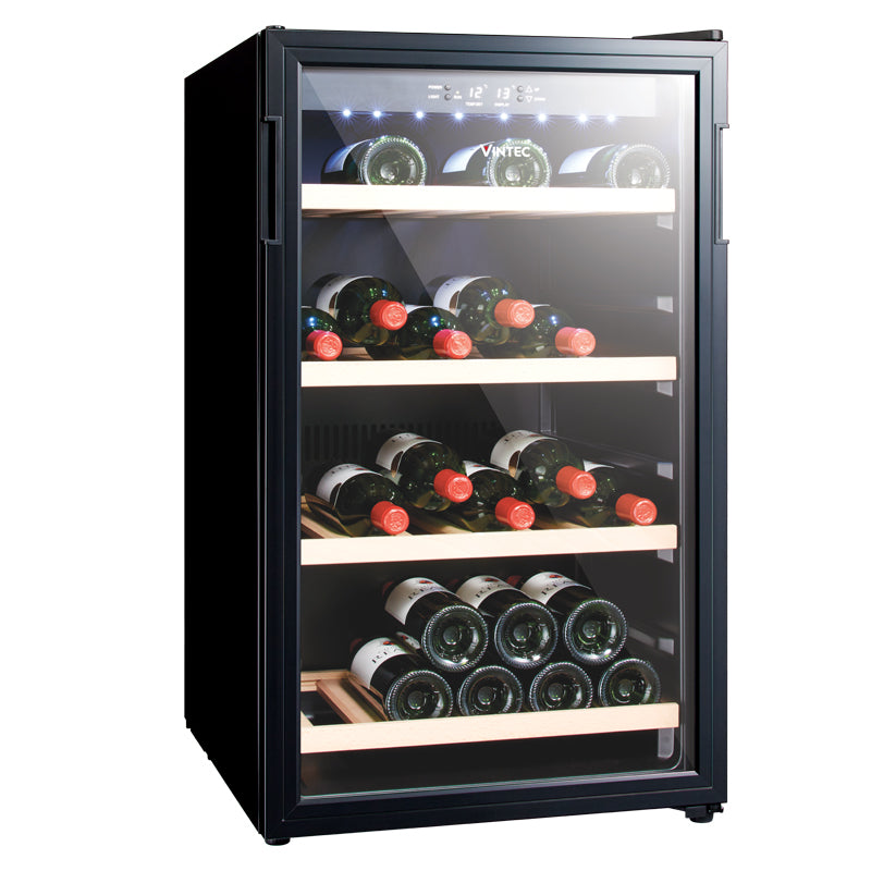 【20% OFF + $500 Gift Voucher】VINTEC Series VWS035SCA-X Single temperature zone wine cabinet (32 bottles) licensed in Hong Kong